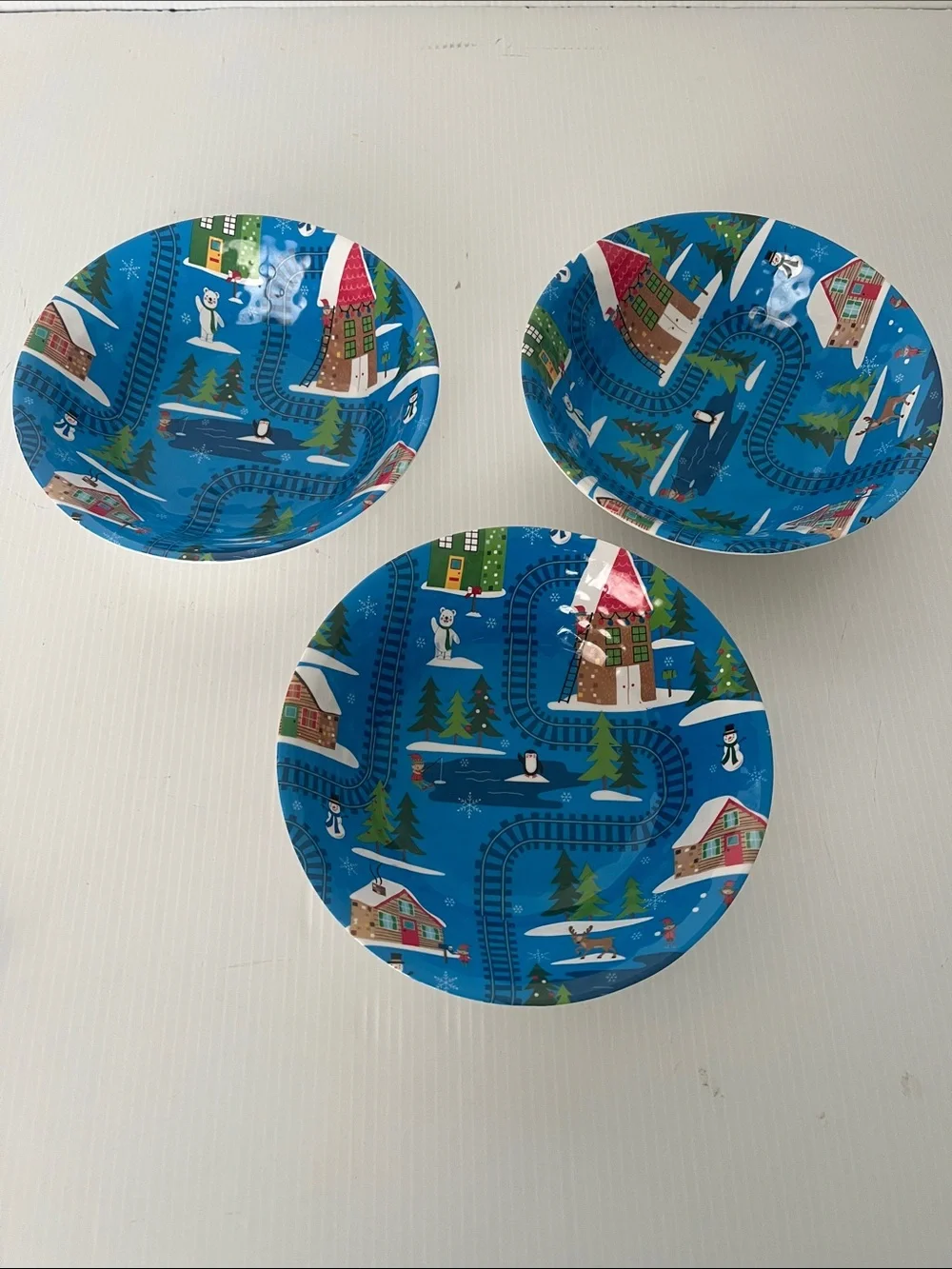 Christmas Melamine Bowls